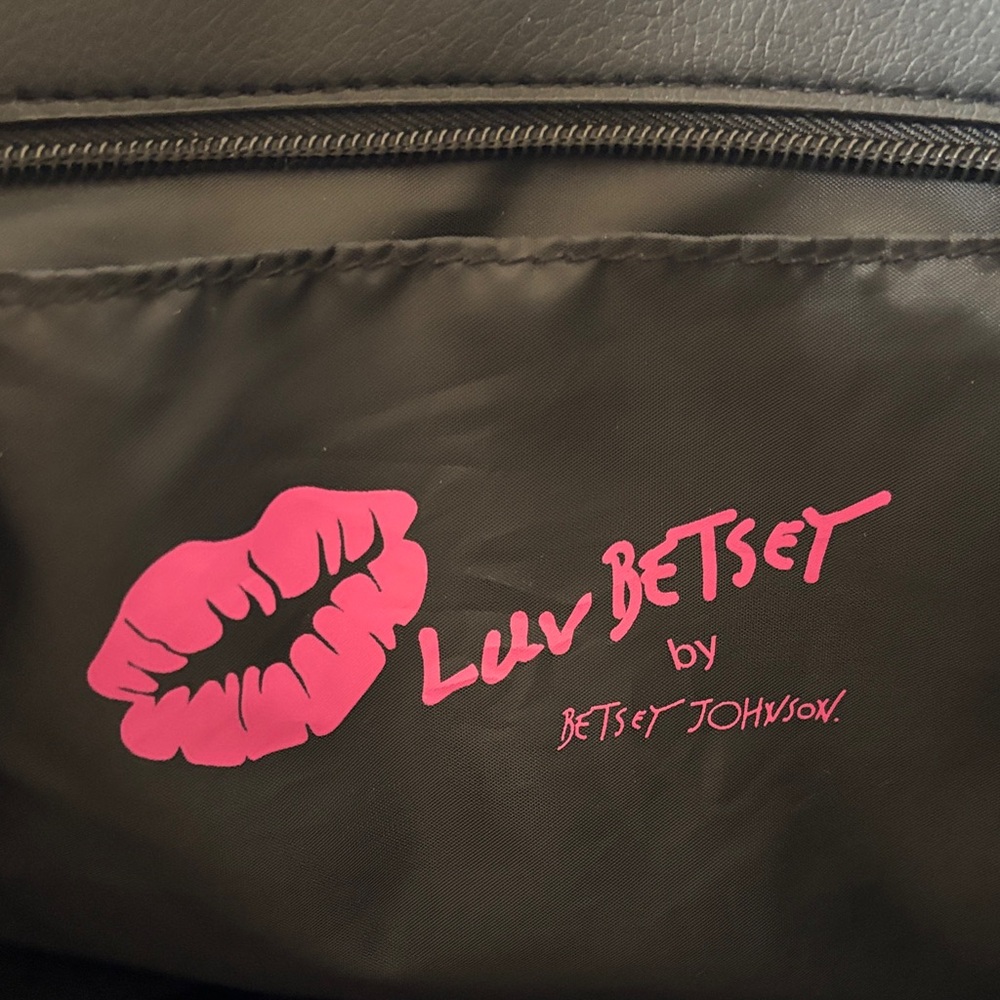 ☀️Luv Betsey by Betsey Johnson LBADIE Leopard Print Tote Crossbody Bag - Picture 14 of 15